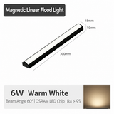 6W 300mm Mini Magnetic Floodlight Bar