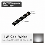 4W 200mm Mini Magnetic Grille Light