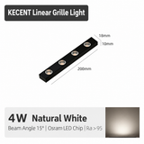 4W 200mm Mini Magnetic Grille Light