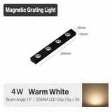 4W 200mm Mini Magnetic Grille Light