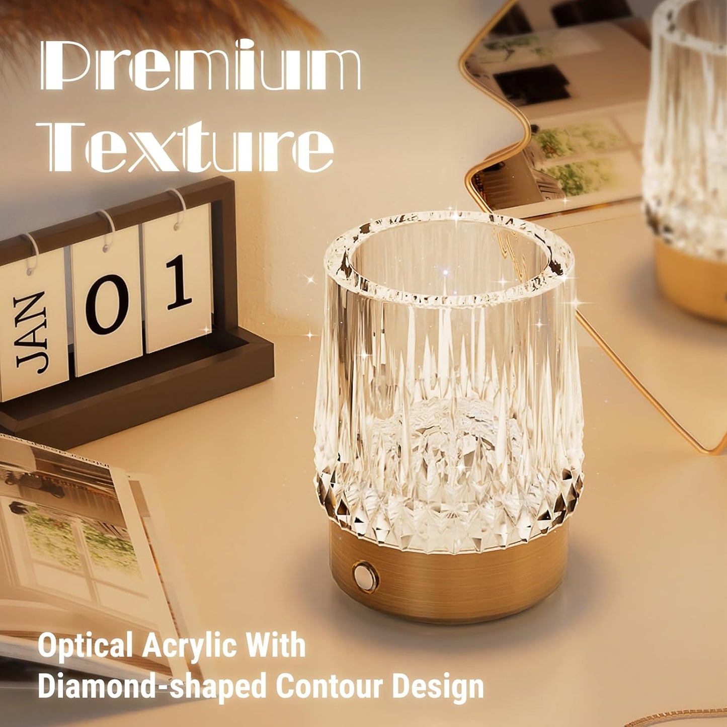 Crystal Table Lamp