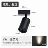 2W 萬向迷你磁吸射燈