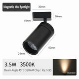 3.5W Adjustable Mini Magnetic Spotlight