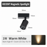 1W Adjustable Mini Magnetic Spotlight