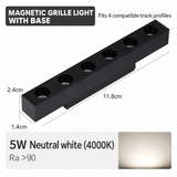 5W 118mm Mini Magnetic Grille Light
