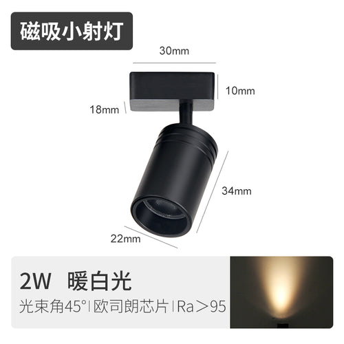 万向射灯 2W · NL-4-06 · 3000K