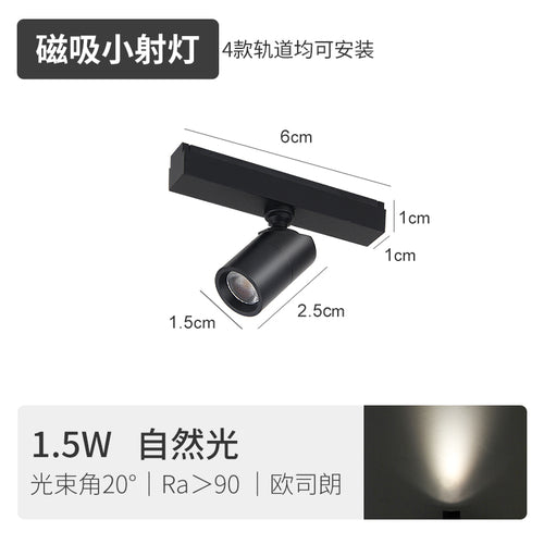 单头射灯 1.5W · WDMINI1.5 · 4000K